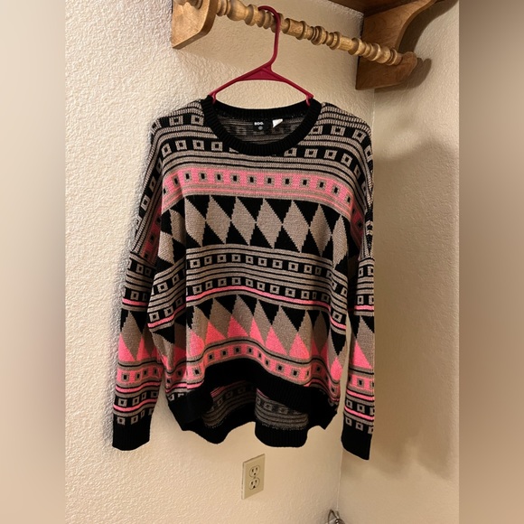 Urban Outfitters BDG patterned intarsia sweater Sz XS - Picture 7 of 10
